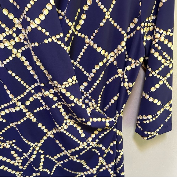 J McLaughlin ~Panama Signature Catalina Cloth 3/4 Sleeve Dress in size Medium - Picture 4 of 13